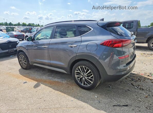 KM8J3CAL6KU968066 2019 HYUNDAI TUCSON Gray Հետևի ձախ