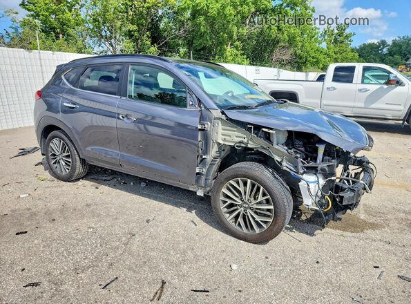 KM8J3CAL6KU968066 2019 HYUNDAI TUCSON Gray Առջևի աջ