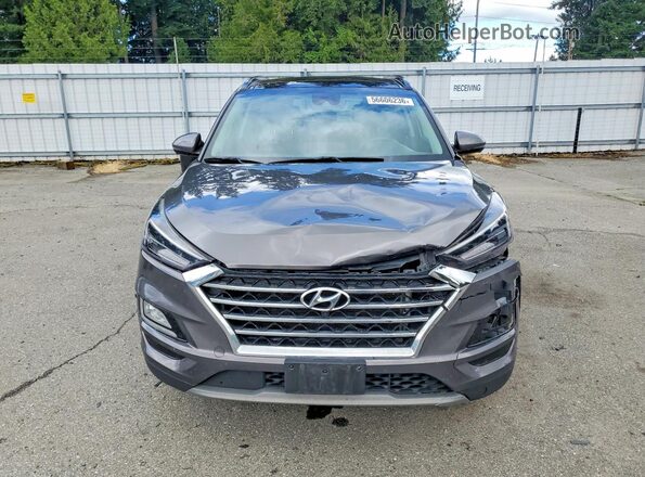 KM8J3CAL6LU248400 2020 HYUNDAI TUCSON Gray წინა ხედი