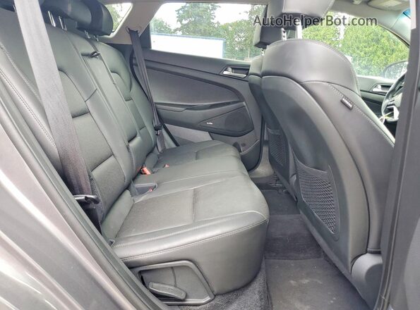 KM8J3CAL6LU248400 2020 HYUNDAI TUCSON Gray უკანა სალონის ხედი
