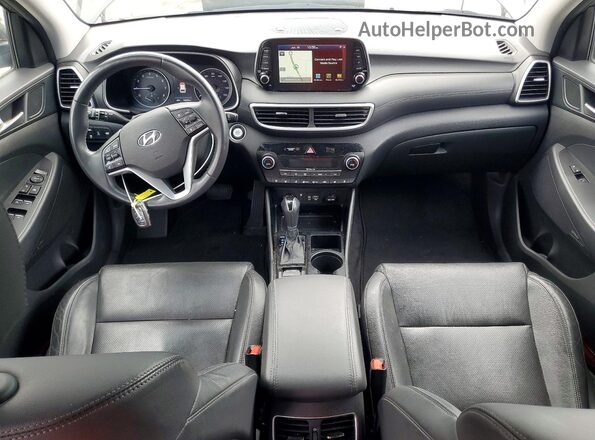 KM8J3CAL6LU248400 2020 HYUNDAI TUCSON Gray წინა პანელის ხედი