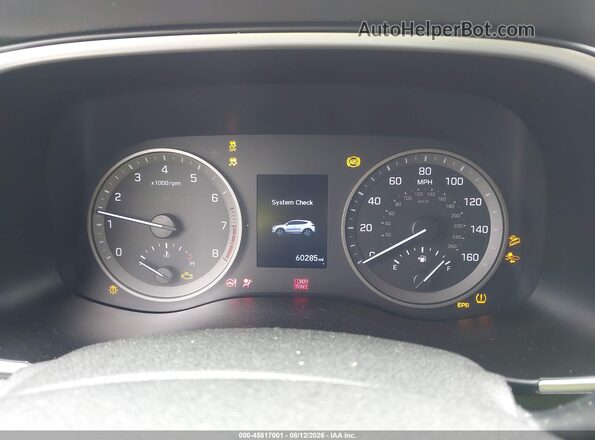 KM8J3CAL6LU261244 2020 HYUNDAI TUCSON Gray Rear seats view