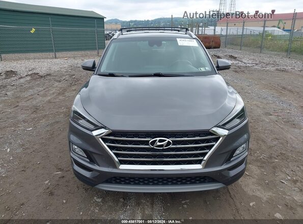 KM8J3CAL6LU261244 2020 HYUNDAI TUCSON Gray Rear interior view
