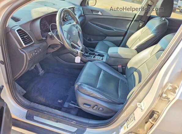 KM8J3CAL6MU377772 2021 HYUNDAI TUCSON Silver Widok wnętrza z przodu