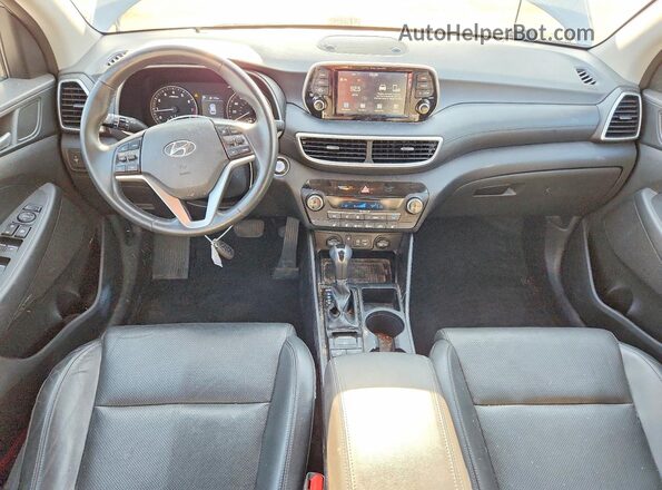 KM8J3CAL6MU377772 2021 HYUNDAI TUCSON Silver Widok deski rozdzielczej