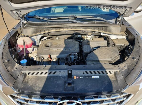 KM8J3CAL6MU377772 2021 HYUNDAI TUCSON Silver Widok komory silnika