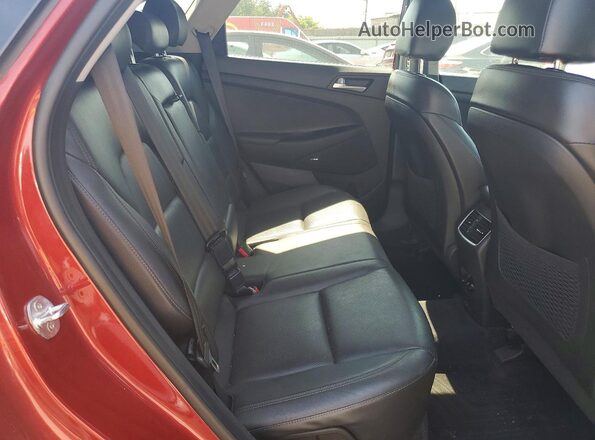 KM8J3CAL6MU412150 2021 HYUNDAI TUCSON Красный Вид задней части салона