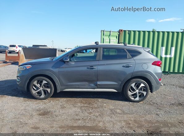 KM8J3CAL7JU716583 2018 HYUNDAI TUCSON Gray Vista interior de 360 grados