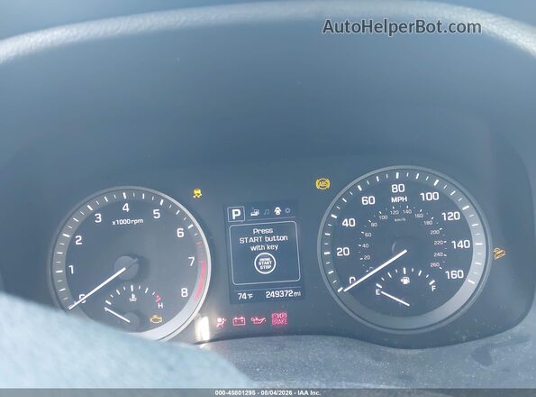 KM8J3CAL7JU716583 2018 HYUNDAI TUCSON Gray Vista de los asientos traseros