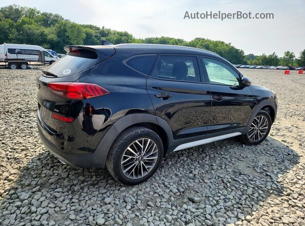 KM8J3CAL7KU846946 2019 HYUNDAI TUCSON Black Tył prawy