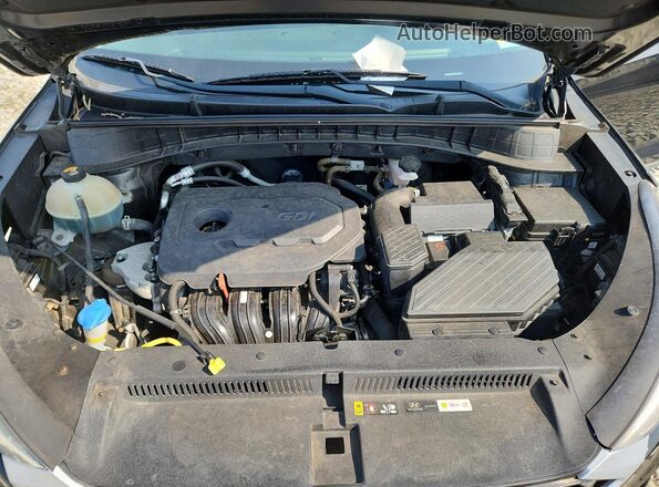 KM8J3CAL7KU846946 2019 HYUNDAI TUCSON Black Widok wnętrza z tyłu