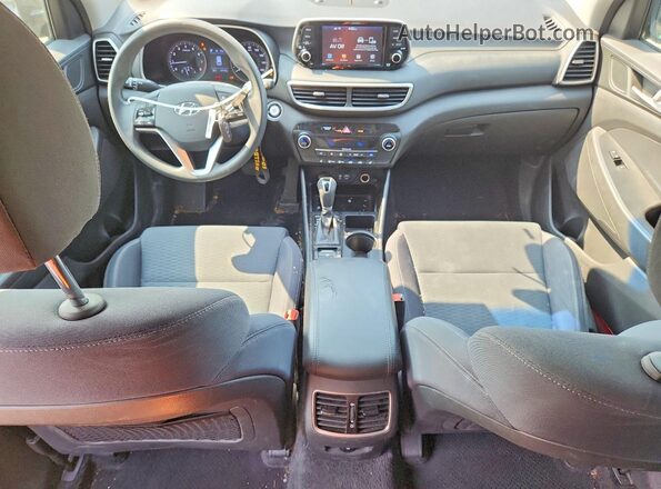 KM8J3CAL7KU846946 2019 HYUNDAI TUCSON Black Widok deski rozdzielczej