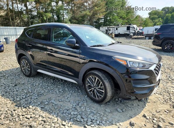 KM8J3CAL7KU846946 2019 HYUNDAI TUCSON Black Przód prawy