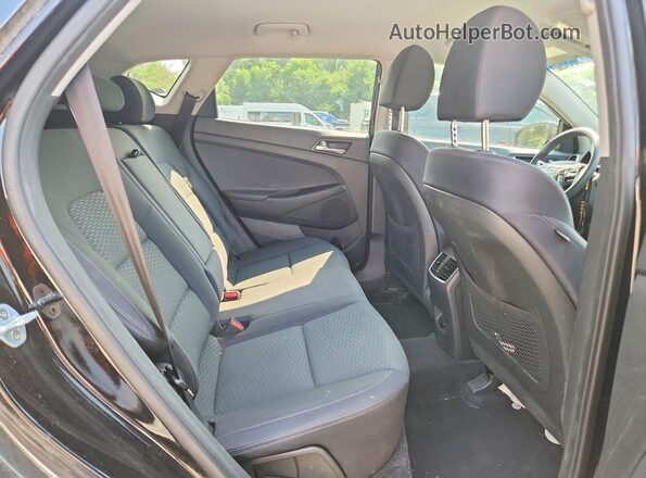 KM8J3CAL7KU846946 2019 HYUNDAI TUCSON Black Widok tylnych siedzeń