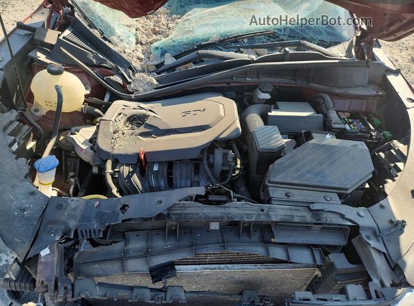 KM8J3CAL7KU945587 2019 HYUNDAI TUCSON Burgundy უკანა სალონის ხედი