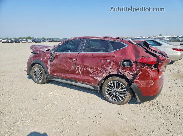 KM8J3CAL7KU945587 2019 HYUNDAI TUCSON Burgundy უკანა მარცხენა