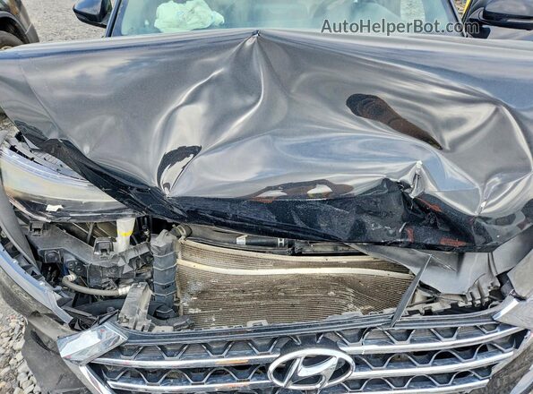 KM8J3CAL7LU232321 2020 HYUNDAI TUCSON Black ძრავის განყოფილების ხედი