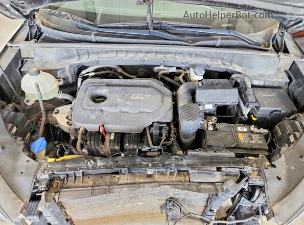 KM8J3CAL7MU314499 2021 HYUNDAI TUCSON Black Widok komory silnika