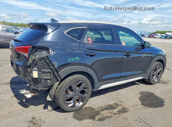 KM8J3CAL8JU770474 2018 HYUNDAI TUCSON Black Tył prawy