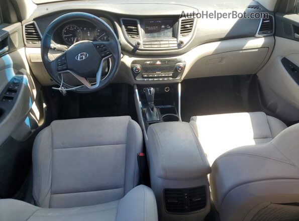 KM8J3CAL8JU770474 2018 HYUNDAI TUCSON Black Widok deski rozdzielczej