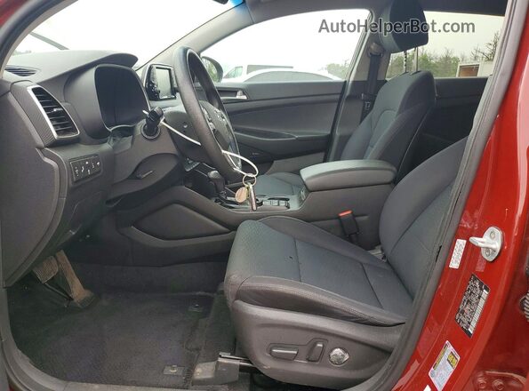 KM8J3CAL8KU851735 2019 HYUNDAI TUCSON Burgundy Սալոնի դիմացի տեսք