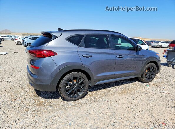 KM8J3CAL8KU968862 2019 HYUNDAI TUCSON Серый Задняя правая четверть