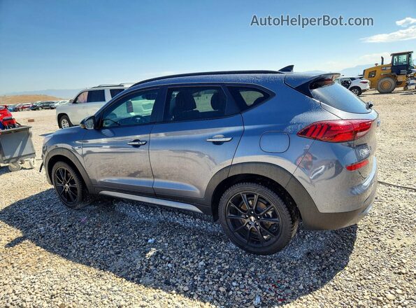 KM8J3CAL8KU968862 2019 HYUNDAI TUCSON Серый Задняя левая четверть