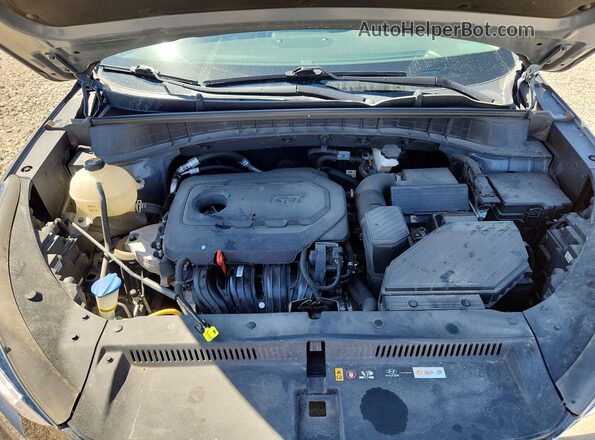 KM8J3CAL8KU968862 2019 HYUNDAI TUCSON Серый Вид задней части салона