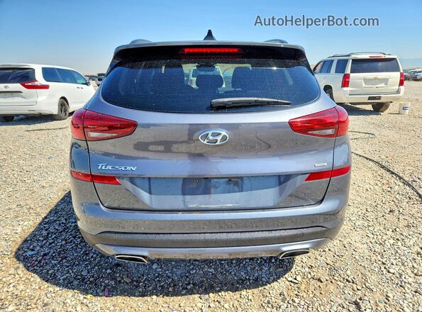 KM8J3CAL8KU968862 2019 HYUNDAI TUCSON Серый Вид сзади