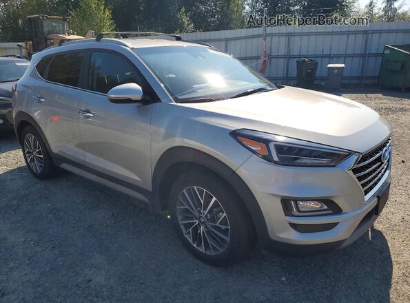 KM8J3CAL8LU225099 2020 HYUNDAI TUCSON Silver Delantero derecho