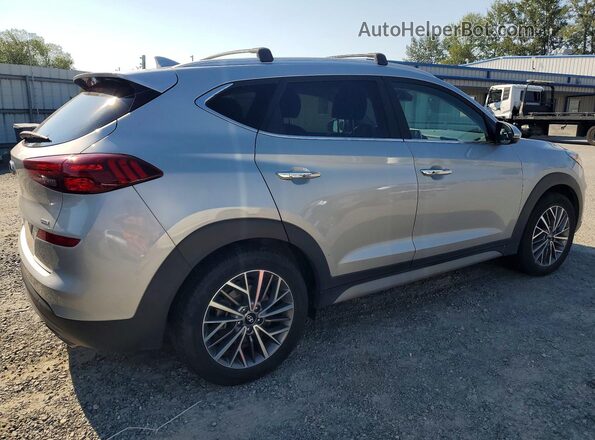 KM8J3CAL8LU225099 2020 HYUNDAI TUCSON Silver Trasero derecho
