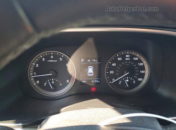 KM8J3CAL8LU225099 2020 HYUNDAI TUCSON Silver Vista del cuadro de instrumentos