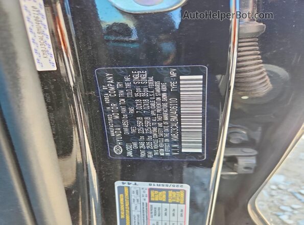 KM8J3CAL8MU406110 2021 HYUNDAI TUCSON Black Vista interior de 360 grados