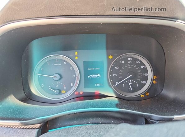 KM8J3CAL8MU406110 2021 HYUNDAI TUCSON Black Vista del cuadro de instrumentos