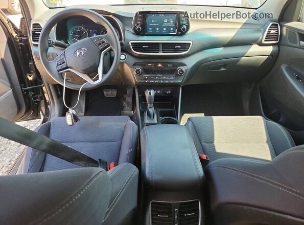 KM8J3CAL8MU406110 2021 HYUNDAI TUCSON Black Vista del salpicadero