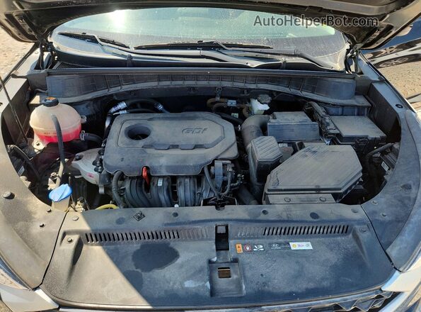 KM8J3CAL8MU406110 2021 HYUNDAI TUCSON Black Vista del compartimento del motor