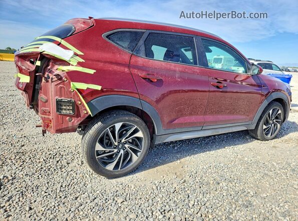 KM8J3CAL9KU965422 2019 HYUNDAI TUCSON Red Հետևի աջ