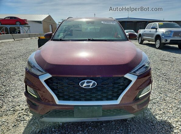 KM8J3CAL9KU965422 2019 HYUNDAI TUCSON Red Դիմացի տեսք