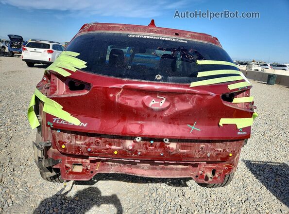 KM8J3CAL9KU965422 2019 HYUNDAI TUCSON Red Հետևի տեսք