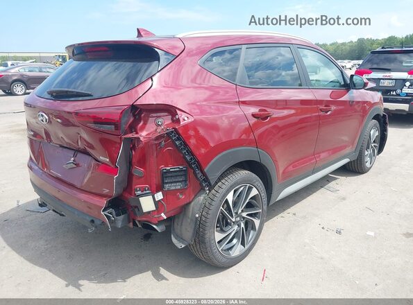 KM8J3CAL9LU151952 2020 HYUNDAI TUCSON Red Trasero derecho