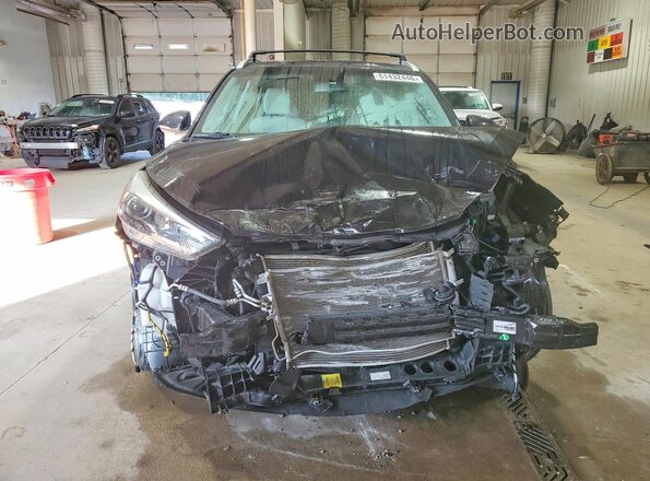 KM8J3CALXJU763834 2018 HYUNDAI TUCSON Black Front view