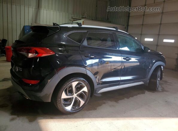 KM8J3CALXJU763834 2018 HYUNDAI TUCSON Black Rear right