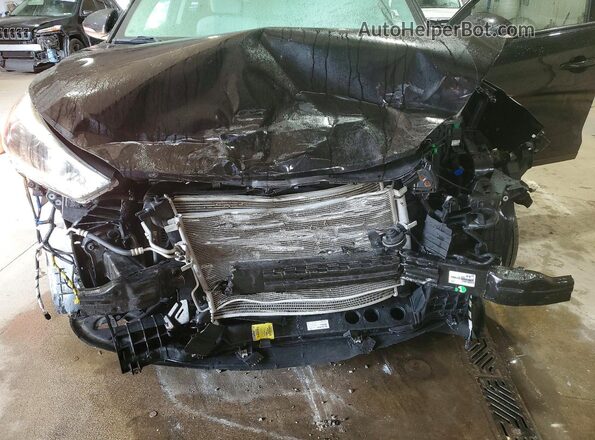 KM8J3CALXJU763834 2018 HYUNDAI TUCSON Black Engine compartment view