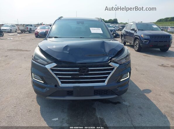 KM8J3CALXKU016963 2019 HYUNDAI TUCSON Blue ხელსაწყოთა პანელის ხედი