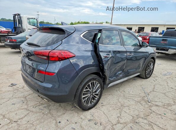 KM8J3CALXKU038395 2019 HYUNDAI TUCSON Gray Задня права чверть