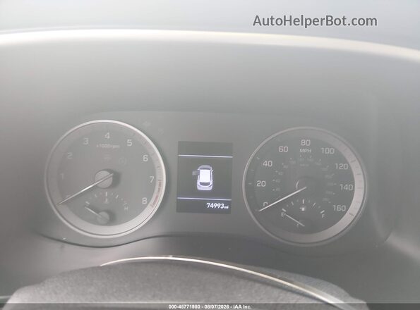 KM8J3CALXKU917024 2019 HYUNDAI TUCSON Белый Вид задних сидений