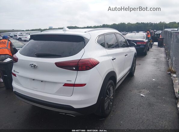 KM8J3CALXKU917024 2019 HYUNDAI TUCSON Белый Задняя правая четверть