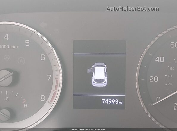 KM8J3CALXKU917024 2019 HYUNDAI TUCSON Белый 