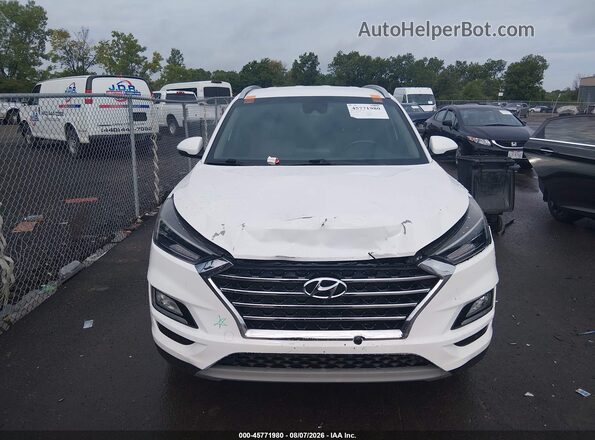 KM8J3CALXKU917024 2019 HYUNDAI TUCSON Белый Вид щитка приборов
