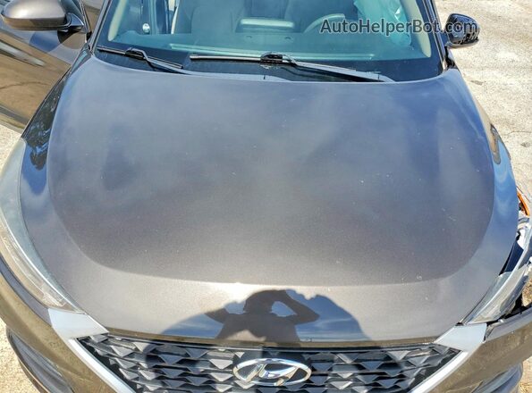 KM8J3CALXKU993519 2019 HYUNDAI TUCSON Brown Vista del compartimento del motor